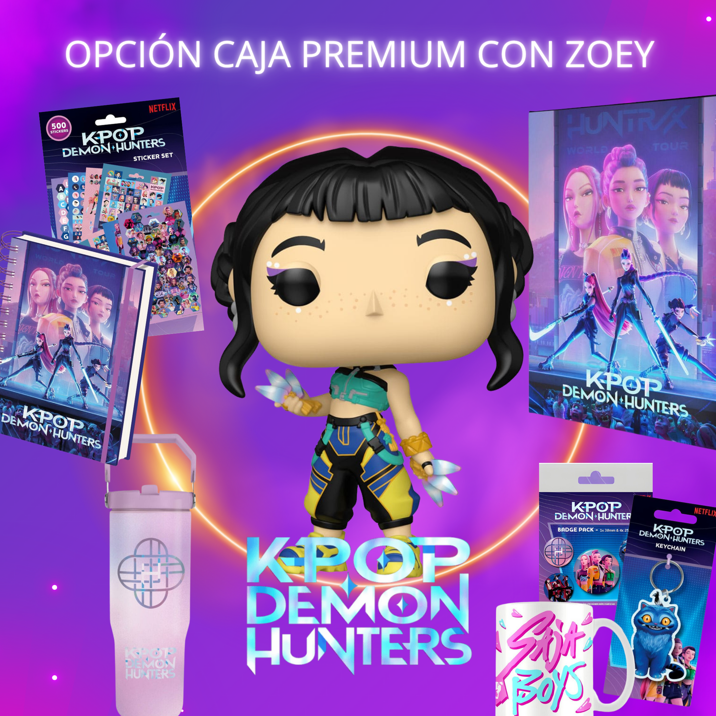 Pack regalo KPop Demon Hunters Premium💜   Otakuya
