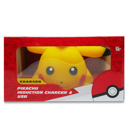 Cargador inalambrico Smartphone Pikachu Pokemon  