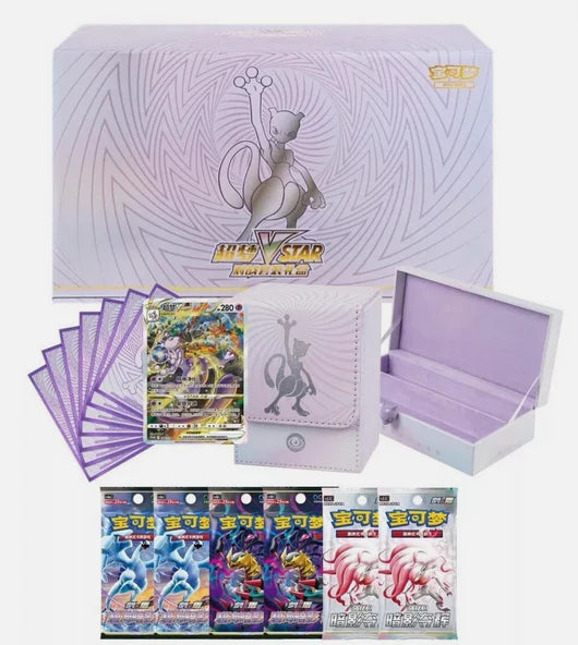 Caja TCG Pokémon Ultra Premium El regreso del Mewtwo Chino 2025  