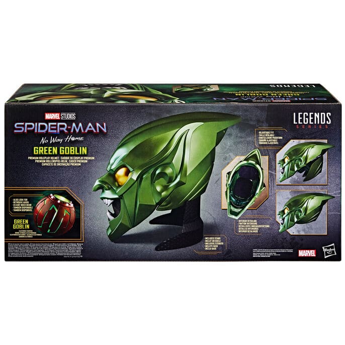 Casco Premium Duende Verde Spiderman No Way Home Marvel  