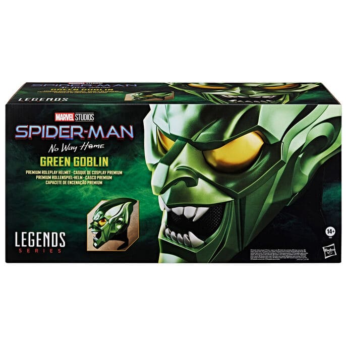 Casco Premium Duende Verde Spiderman No Way Home Marvel  
