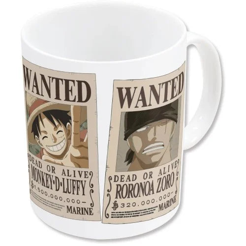 Taza en caja regalo Carteles Se Busca One Piece 325 ml  