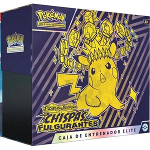 POKEMON CAJA DE ENTRENADOR DE ELITE CHISPAS FULGURANTES SV8