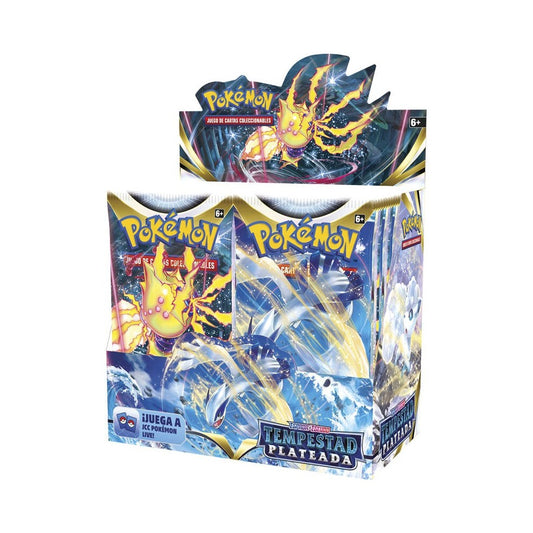 DISPLAY 36 SOBRES POKEMON TCG ESPADA Y ESCUDO - TEMPESTAD PLATEADA