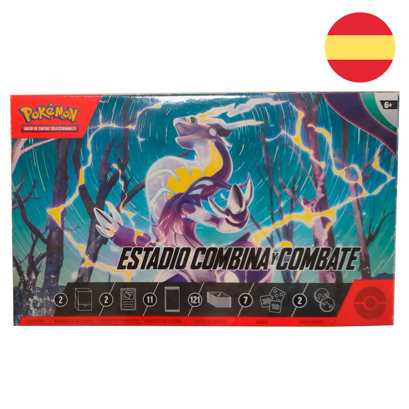 Estuche cartas Estadio Combina y Combate Pokemon   Pokémon TCG