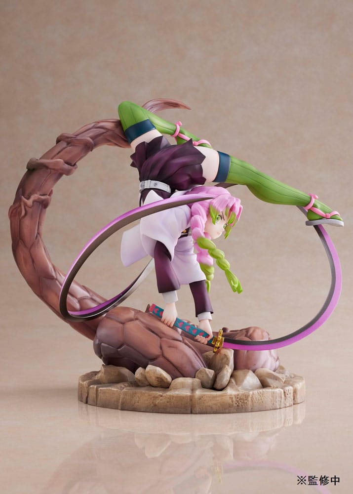 Demon Slayer: Kimetsu no Yaiba Estatua 1/8 Mitsuri Kanroji 19 cm