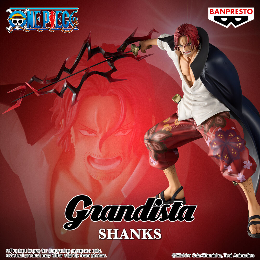 Figura Shanks Grandista One Piece 22cm