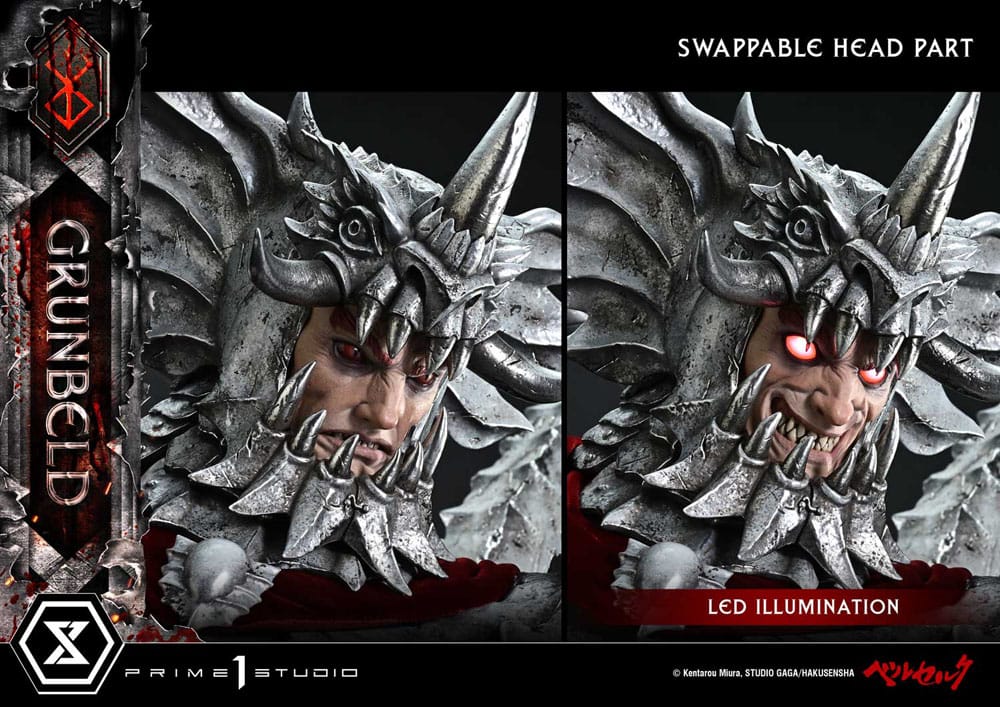 Berserk Estatua Ultimate Premium Masterline Series 1/4 Grunbeld Grunbeld vs. Guts 107 cm