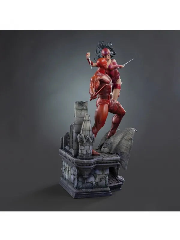 Figura Daredevil and Elektra (52 cm) de Iron Studios