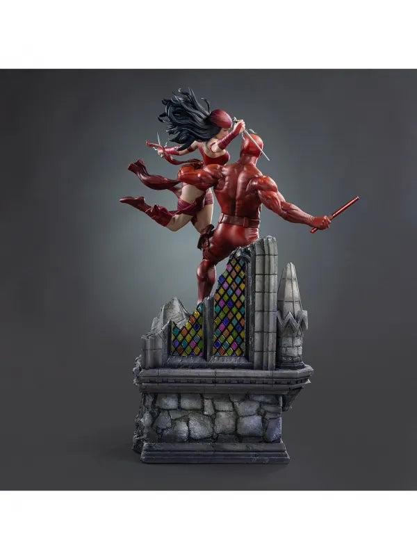 Figura Daredevil and Elektra (52 cm) de Iron Studios