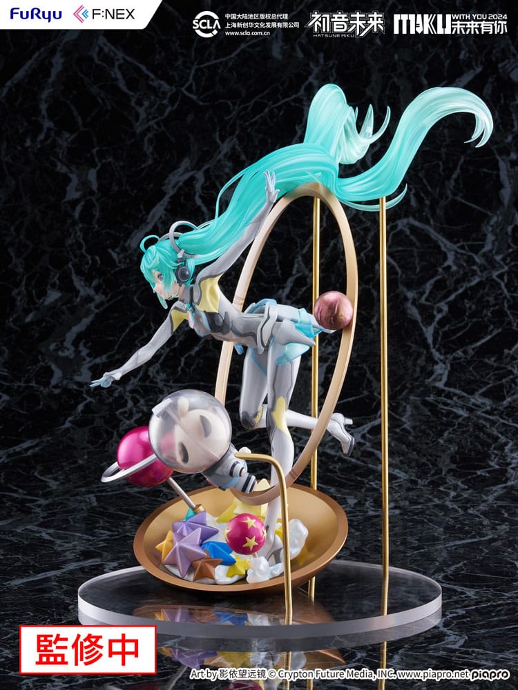 Hatsune Miku F:NEX estatua PVC 1/7 Miku with You 2024 Ver. 29 cm   FURYU