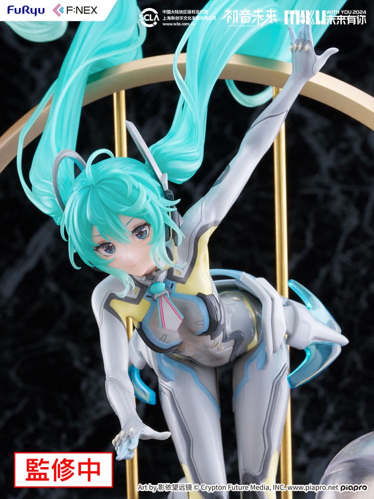 Hatsune Miku F:NEX estatua PVC 1/7 Miku with You 2024 Ver. 29 cm   FURYU