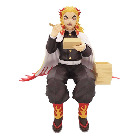 Demon Slayer: Kimetsu no Yaiba Estatua PVC Noodle Stopper Rengoku Kyojuro 14 cm   FURYU