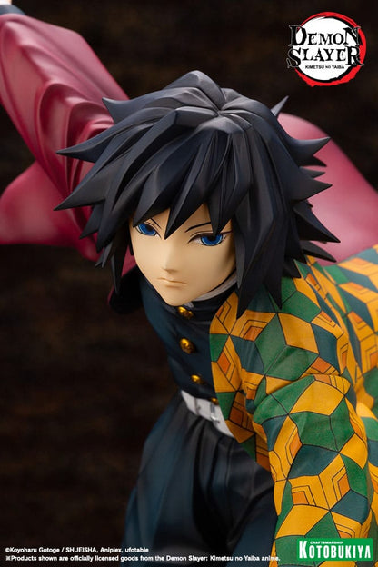 Demon Slayer: Kimetsu no Yaiba Estatua ARTFXJ PVC 1/8 Giyu Tomioka 21 cm (RE-EDICIÓN)   Kotobukiya