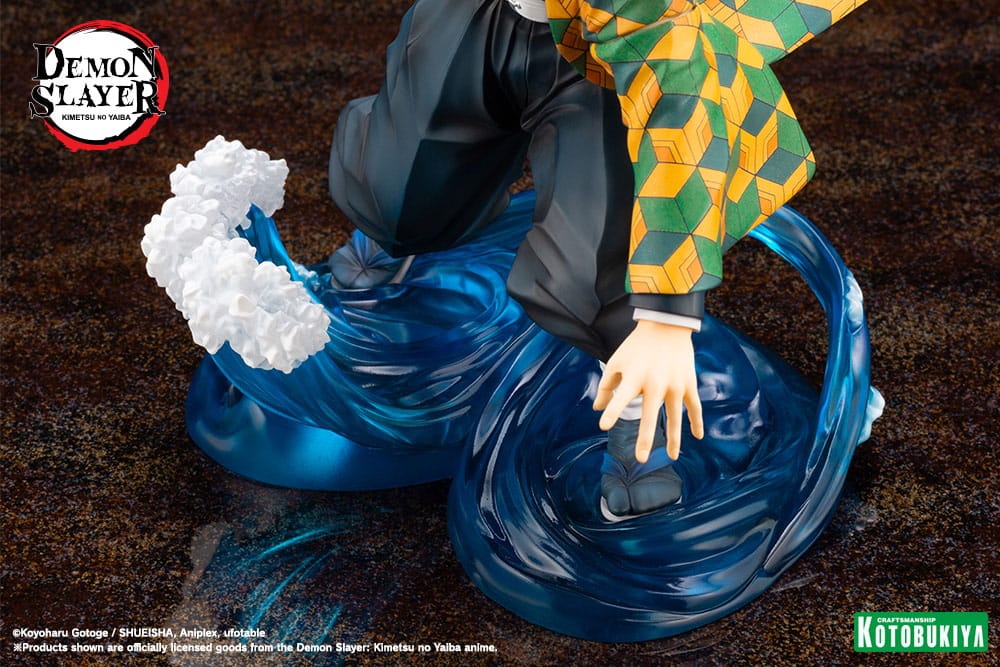 Demon Slayer: Kimetsu no Yaiba Estatua ARTFXJ PVC 1/8 Giyu Tomioka 21 cm (RE-EDICIÓN)   Kotobukiya