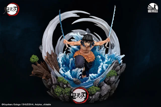 Kimetsu No Yaiba Infinity Studio Hashibira Inosuke 1/4 Licensed Resin Statue