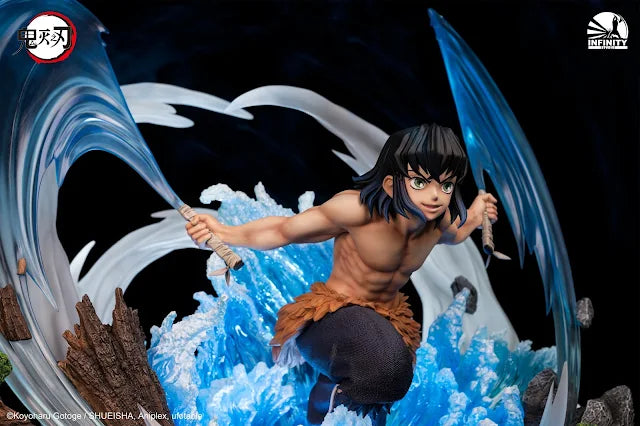 Kimetsu No Yaiba Infinity Studio Hashibira Inosuke 1/4 Licensed Resin Statue