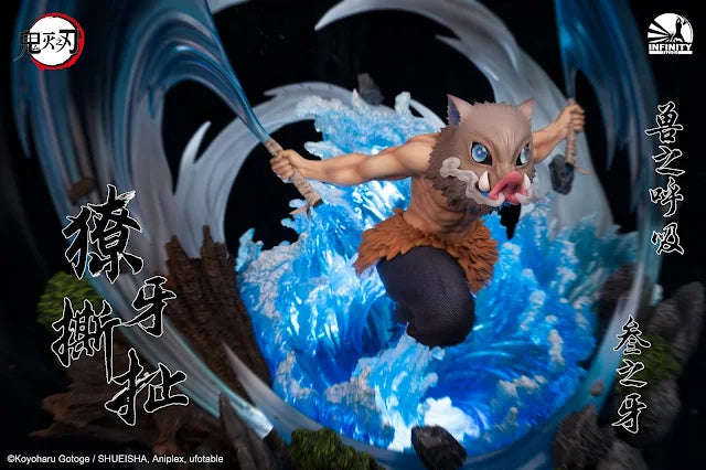 Kimetsu No Yaiba Infinity Studio Hashibira Inosuke 1/4 Licensed Resin Statue