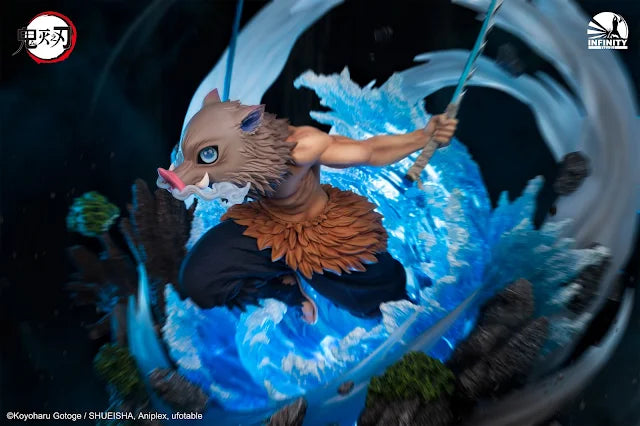 Kimetsu No Yaiba Infinity Studio Hashibira Inosuke 1/4 Licensed Resin Statue