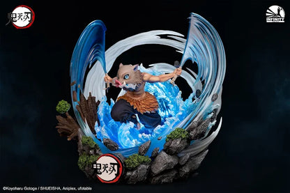 Kimetsu No Yaiba Infinity Studio Hashibira Inosuke 1/4 Licensed Resin Statue