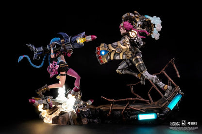 League of Legends Pack de 2 Estatuas 1/6 Vi & Jinx   PURE ARTS