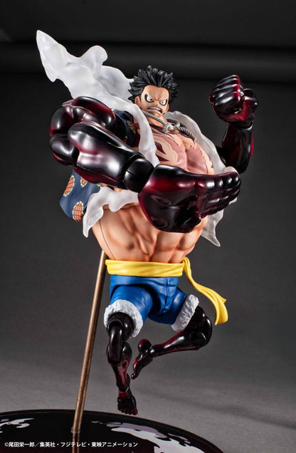 One Piece Figura Action Heroes Nami Monkey D. Luffy Gear 4 Boundman 20 cm   Megahouse