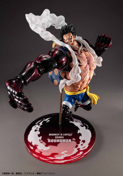 One Piece Figura Action Heroes Nami Monkey D. Luffy Gear 4 Boundman 20 cm   Megahouse
