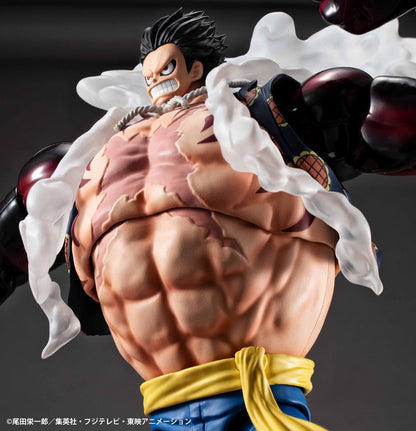 One Piece Figura Action Heroes Nami Monkey D. Luffy Gear 4 Boundman 20 cm   Megahouse