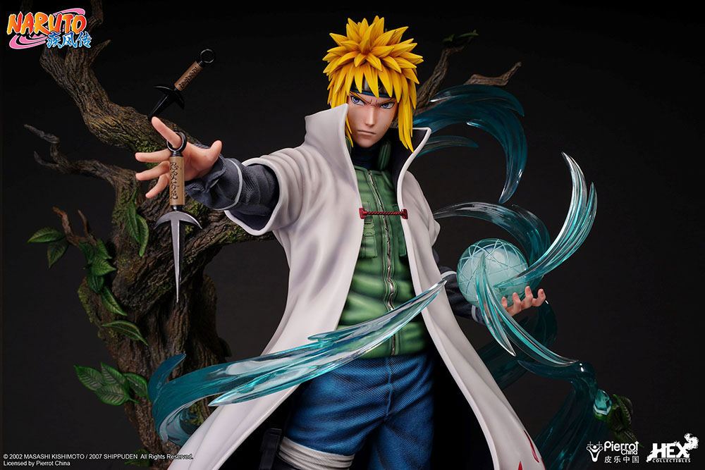Estatua de Minato Namikaze Master Museum 1/4 Naruto 65cm  
