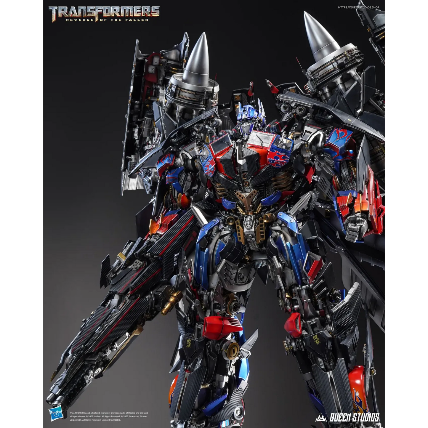 Transformers TF2 - Jetpower Optimus Prime Queen Studios