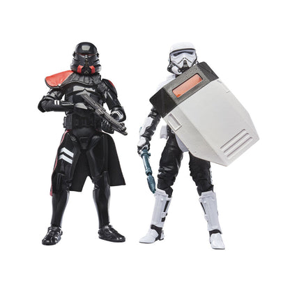 Blister 2 figuras Purge Trooper & Patrol Trooper Jedi Survivor Star Wars 15cm  