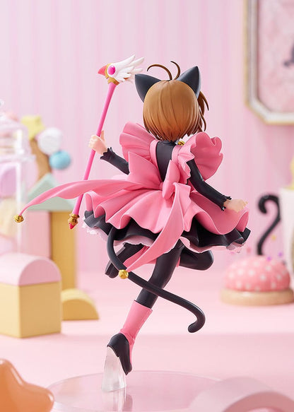 Cardcaptor Sakura Estatua PVC Pop Up Parade Sakura Kinomoto: Black Cat Costume Ver. L Size 22 cm   GOOD SMILE