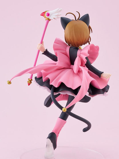 Cardcaptor Sakura Estatua PVC Pop Up Parade Sakura Kinomoto: Black Cat Costume Ver. L Size 22 cm   GOOD SMILE