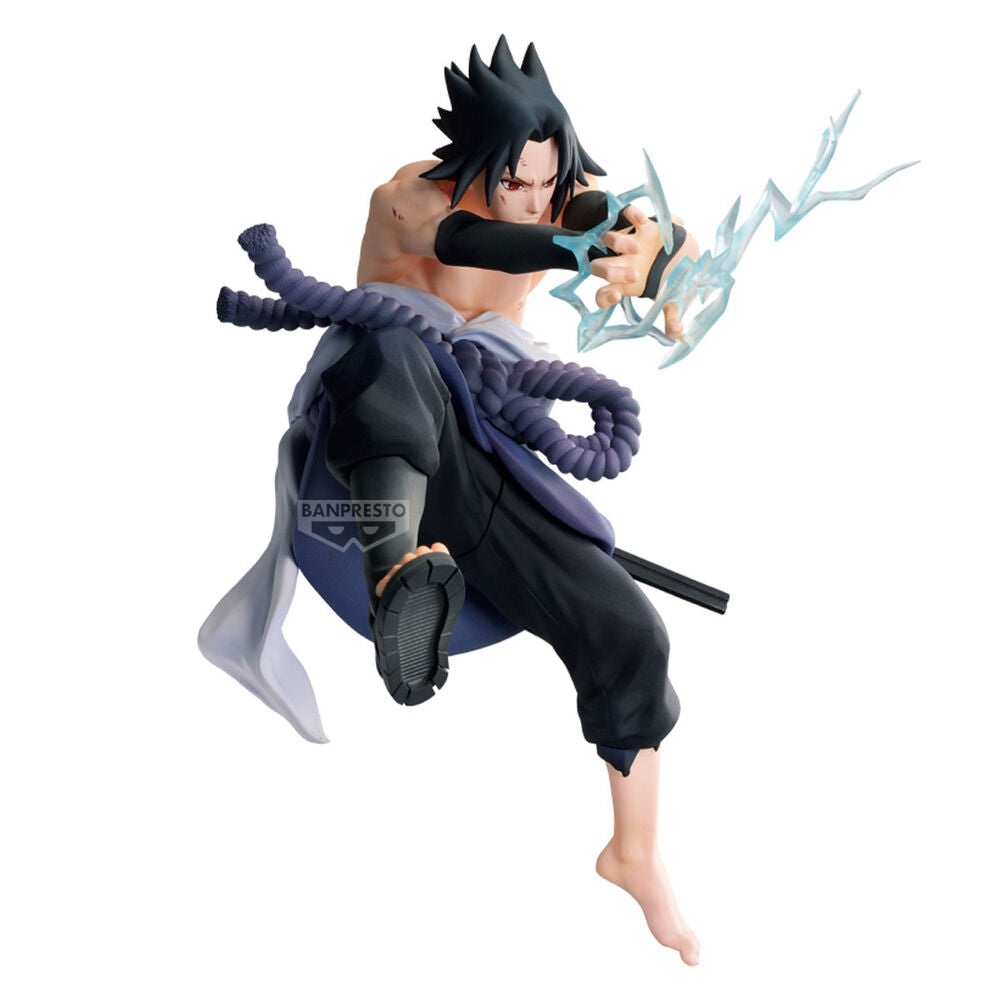 Figura Sasuke Uchiha Serie 40 Vibration Stars Naruto 72 Series 18cm   BANPRESTO