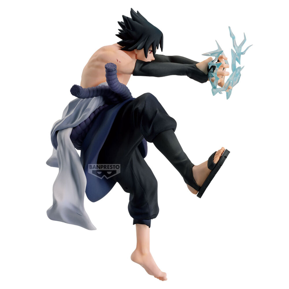 Figura Sasuke Uchiha Serie 40 Vibration Stars Naruto 72 Series 18cm   BANPRESTO