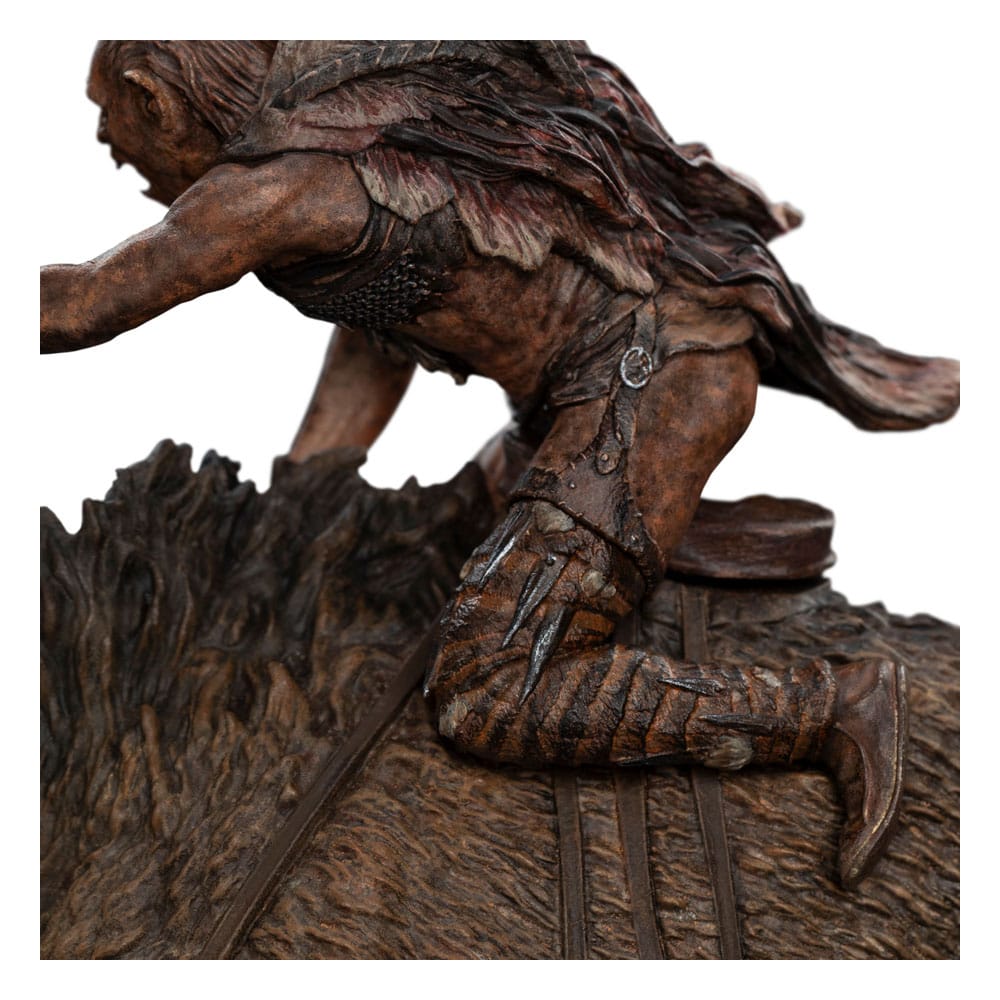 El Señor de los Anillos Estatua Sharkû on Warg 18 cm