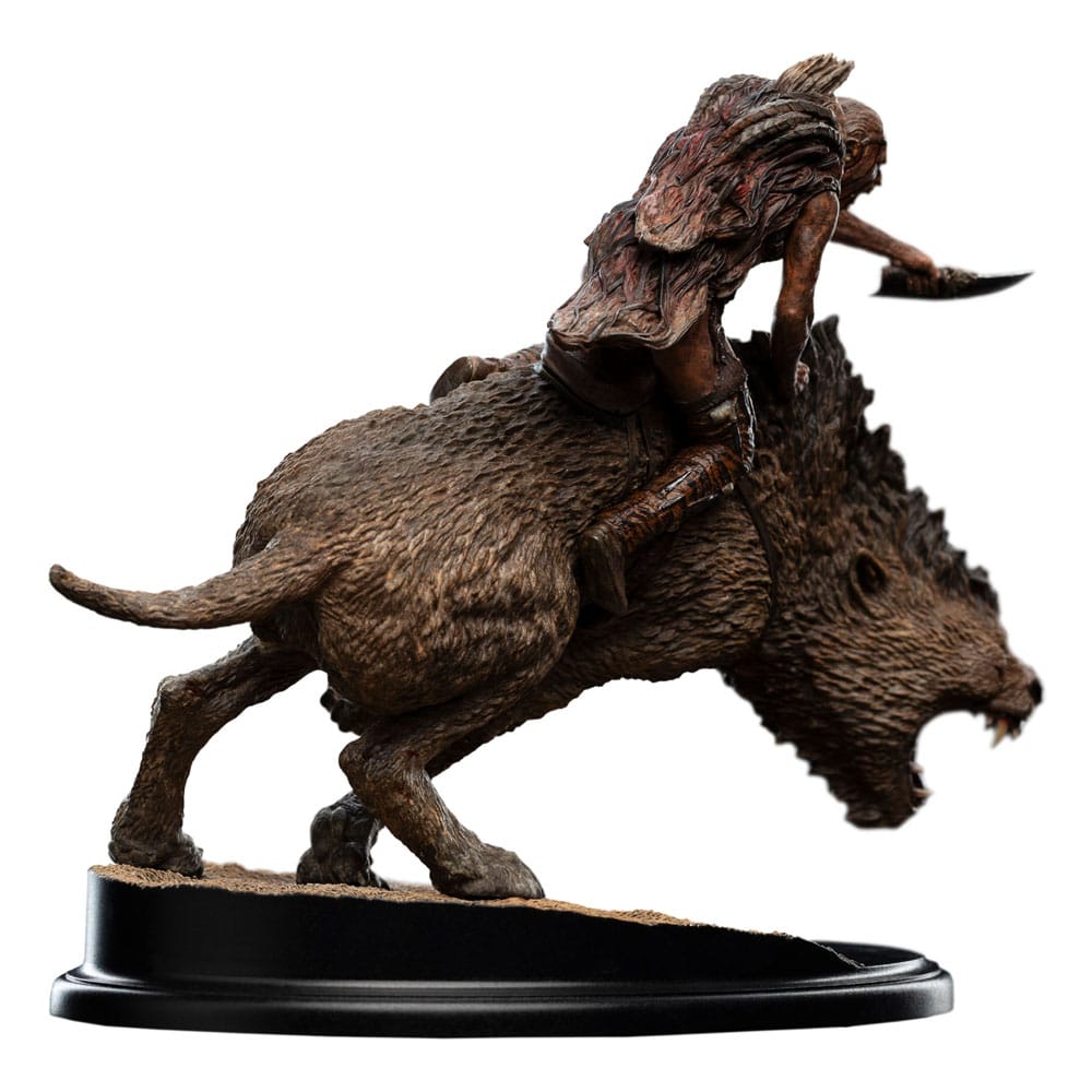 El Señor de los Anillos Estatua Sharkû on Warg 18 cm