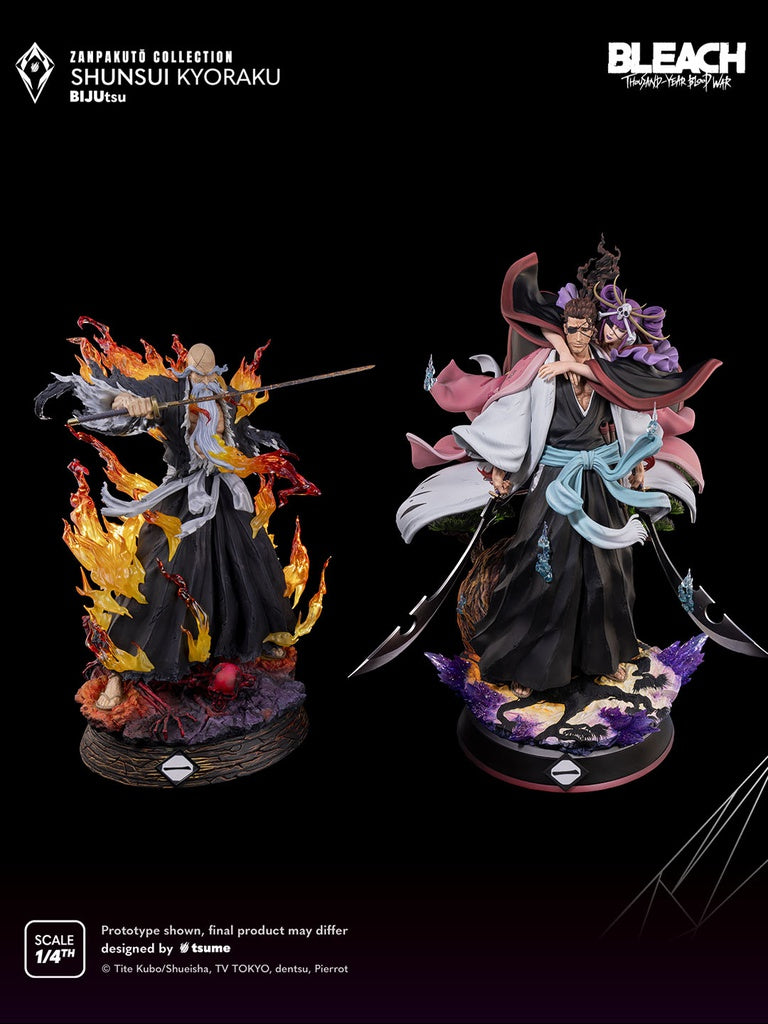 Figura Shunsui Kyoraku Bijutsu Tsume 1/4   Tsume