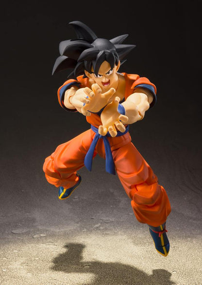 Dragon Ball Z Figura S.H. Figuarts Son Goku (A Saiyan Raised On Earth) 14 cm