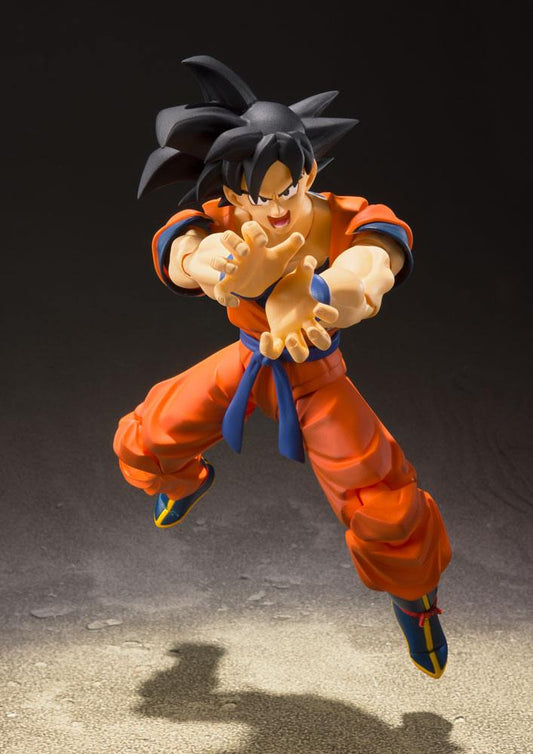 Dragon Ball Z Figura S.H. Figuarts Son Goku (A Saiyan Raised On Earth) 14 cm