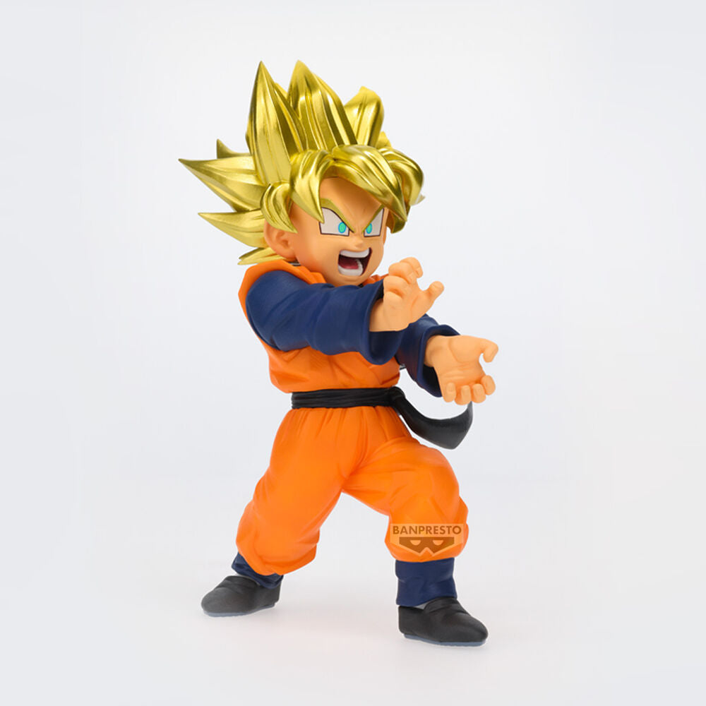 Figura Super Saiyan Son Goten Blood of Saiyans Dragon Ball Super 13cm   BANPRESTO