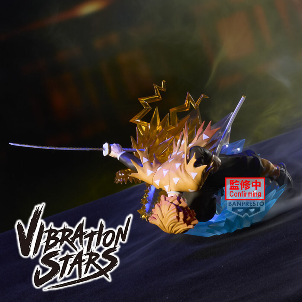 Figura Zenitsu Agatsuma Vibration Stars Demon Slayer Kimetsu no Yaiba 12cm