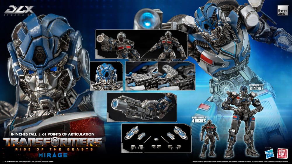 Transformers Figura MDLX Mirage 20 cm  
