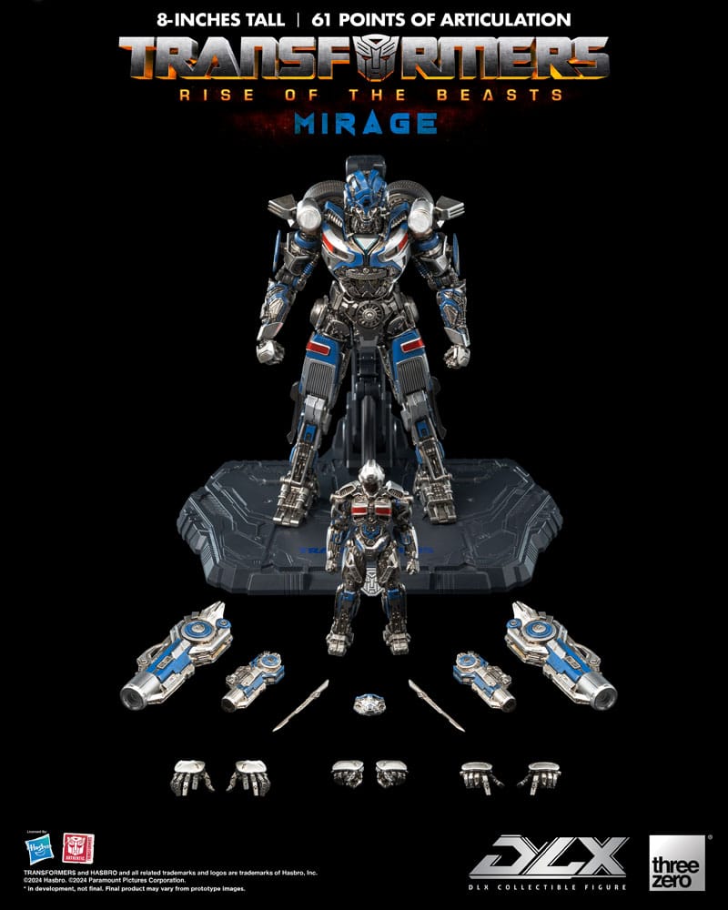 Transformers Figura MDLX Mirage 20 cm  
