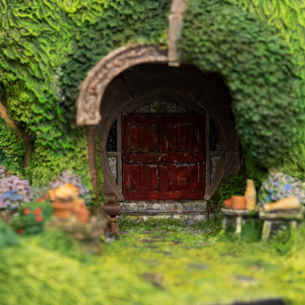 El Señor de los Anillos Estatua Bag End on the Hill Edición Limitada 58 cm  