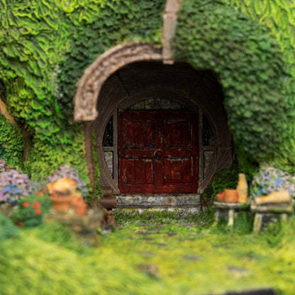 El Señor de los Anillos Estatua Bag End on the Hill Edición Limitada 58 cm  