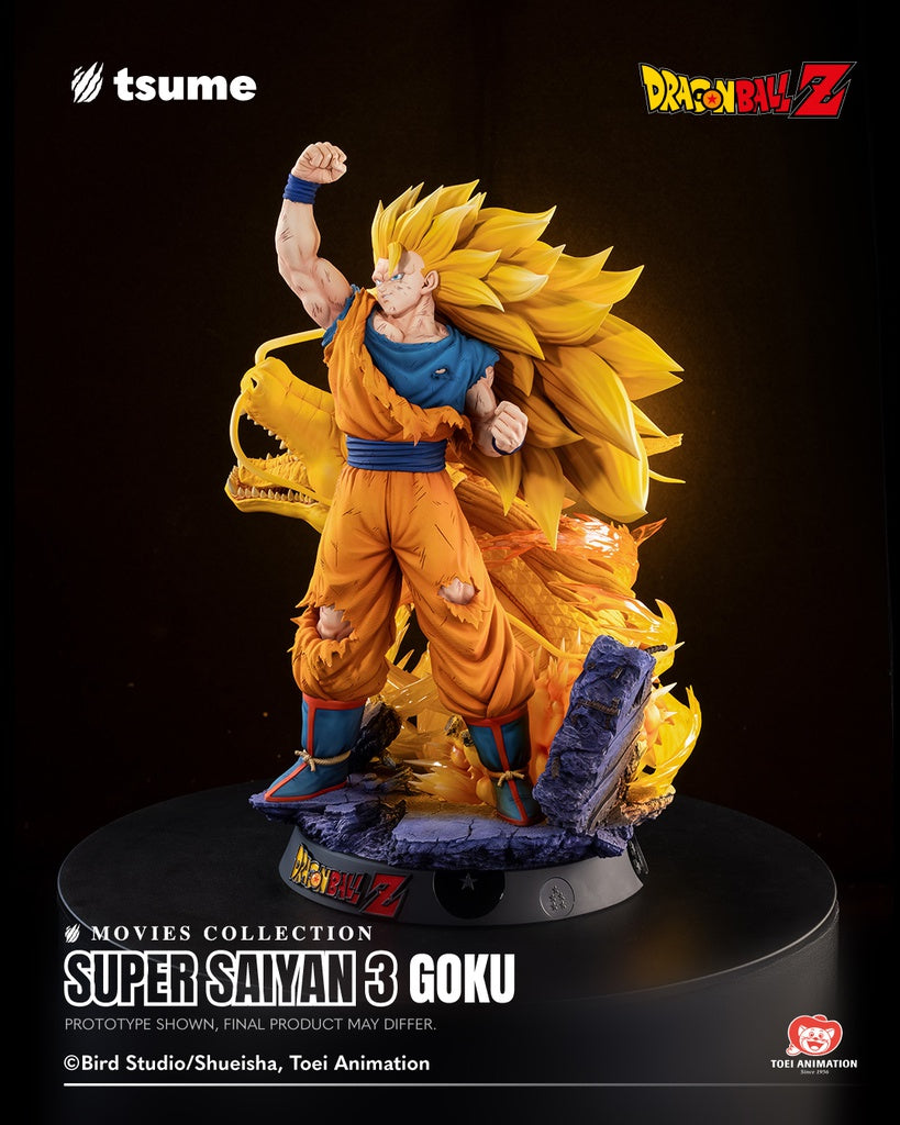 Figura Son Goku Tsume Super Saiyan 3 Movies Collection Dragon Ball