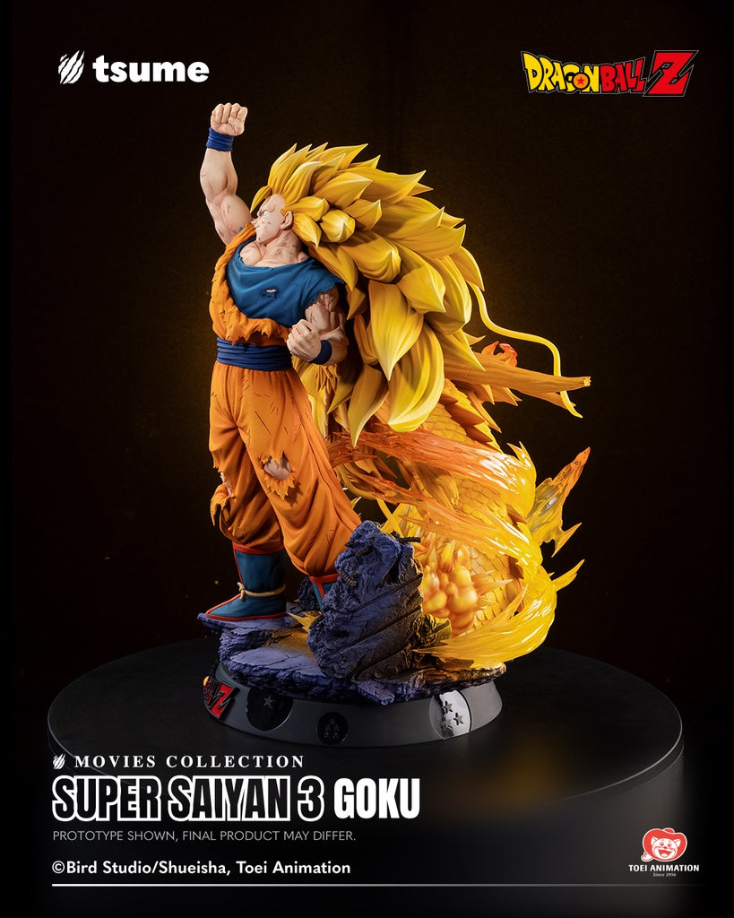 Figura Son Goku Tsume Super Saiyan 3 Movies Collection Dragon Ball