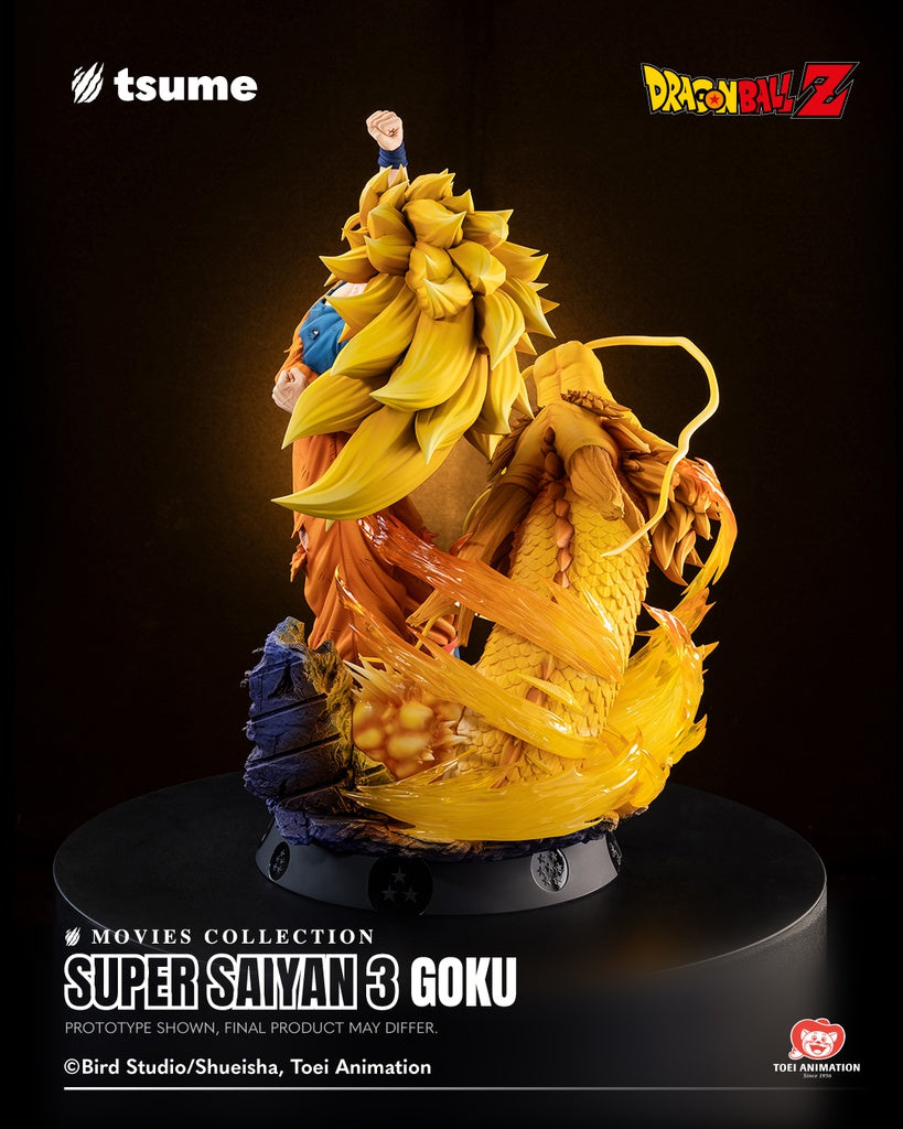 Figura Son Goku Tsume Super Saiyan 3 Movies Collection Dragon Ball