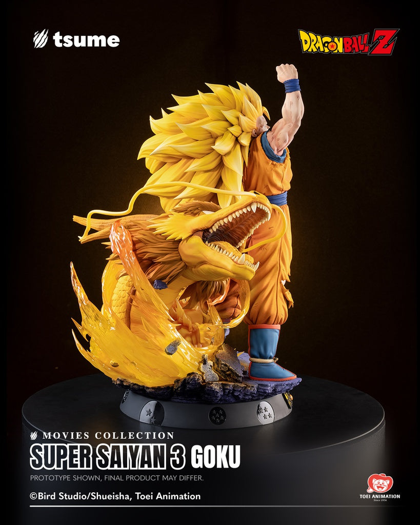 Figura Son Goku Tsume Super Saiyan 3 Movies Collection Dragon Ball